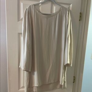 Elegant Cream Women's Top by Eileen Fisher
